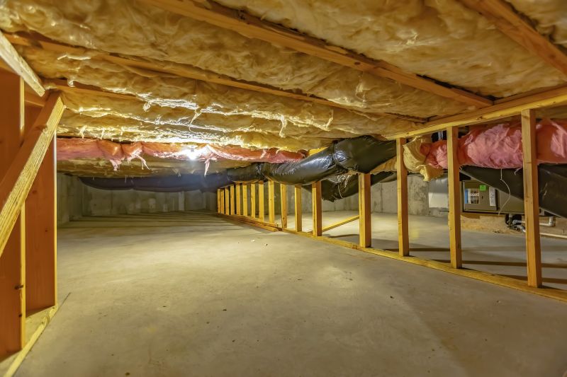 Clean and Sealed Crawlspace